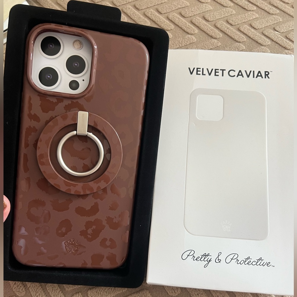 Velvet Caviar Brown Leopard Phone Case